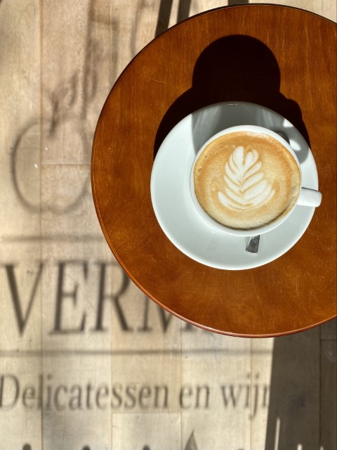 Ook voor een heerlijke kop koffie bent u bij ons op de goeie plek!